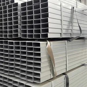 Hot Dipped Pre Galvanized Square Rectangular Hollow Section Steel Pipe and Tube thumbnail-1