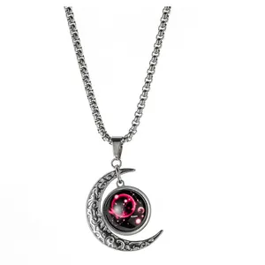 Wholesale 12 Constellation Necklace, Men's and Women's Necklace, Good Luck Energy Necklace,Couple Lover Necklace thumbnail-3