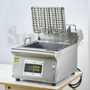 Double-cylinder Electric Frying Oven With Oil Drain Valve and Computer Control thumbnail-3
