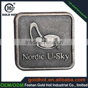 New Product Promotional Custom Size Metal Car Sticker thumbnail-4