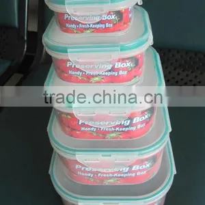 Plastic Fresh Food Container(5sets) thumbnail-1