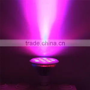 E27 LED 12W Grow Light Plant Spotlight Grow Light Reflector thumbnail-6