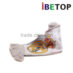 Custom Design Acrylic Football Soccer Fans Scarf thumbnail-1