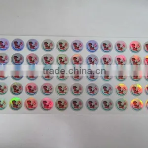 Custom Adhesive Shiny Sticker Label/circle,square Sticker thumbnail-2