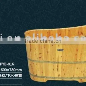 Moon Bathtub Wooden Bathtub thumbnail-1