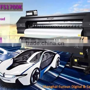 Big Discount 5ft 6ft Funsunjet 1700k Eco Solvent Sublimation Printer With DX5 Head thumbnail-3