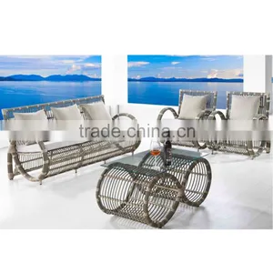 Good Quality Wholesale Sofa Furniture Cheap Garden Outdoor Rattan Sofa Set thumbnail-2