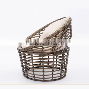 Outdoor Leisure Dining Table Set Garden Wicker Egg Chair Rattan Furniture Italian Design thumbnail-4