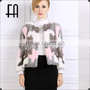 Factory Direct Wholesale Price Imported Camouflage Min Knitted Coat thumbnail-1