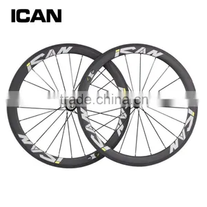 ICAN Design Carbon 50mm Clincher Wheels Road Bike thumbnail-1