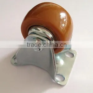 1.5 Inch PU Material Furniture Caster thumbnail-1