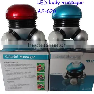 Battery Powered Portable USB Electric Mini Massager / Body Massager With LED thumbnail-1