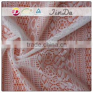 Newest Charming Embellished Lace Fabric for Lady Garment thumbnail-5