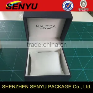 Custom Made Luxury Gift Box for Watch With Pillow Foam Insert Logo Printing thumbnail-1