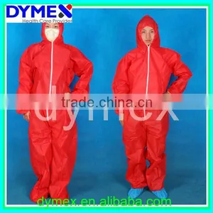Disposable Non Woven PP Colorful Coverall thumbnail-2