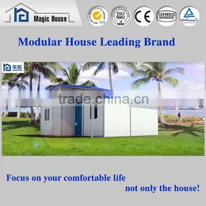 Low Cost Sandwich Panel Mobile Turnkey Prefab House Factory thumbnail-1