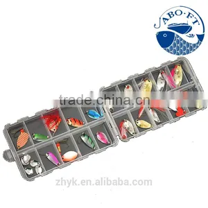 2016 Wholesales Price Best Sell 20 Slot Bags Rotating Sequins Lure Set thumbnail-2