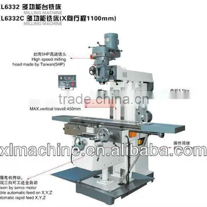 Multi-purpose Milling Machine With High Speed Milling Head thumbnail-1