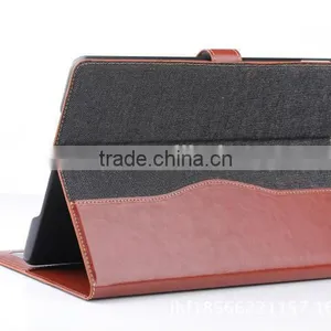 Genuine PU Leather Flip Stand Smart Cover For IPad Air 2 IPad 6 With Button Close thumbnail-3