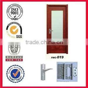 Integrates the Door Frame Convenient to Install Interior Solid Wooden Door thumbnail-1