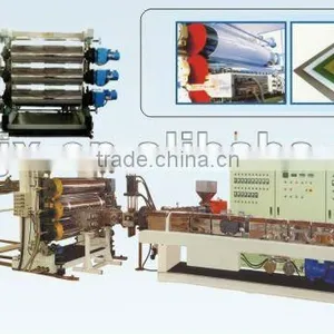 Plastic PP Corrugated Sheet Extrusion Machine/plant thumbnail-1