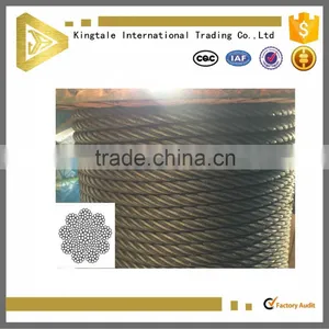 Aluminum Smooth Galvanized Sus 430 Stainless Steel Wire Rope Price PF-E687 thumbnail-1