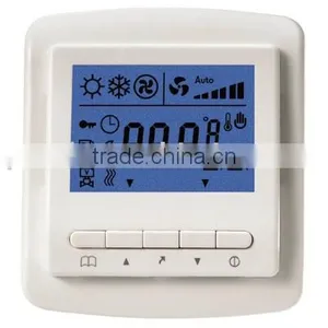 FCU Thermostat With Blue Backlight LCD thumbnail-1