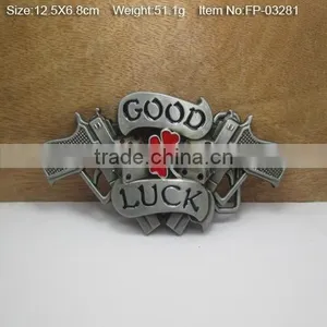 Letter Buckle Name Gold Plate Belt Buckles Factory Manufacturer thumbnail-1