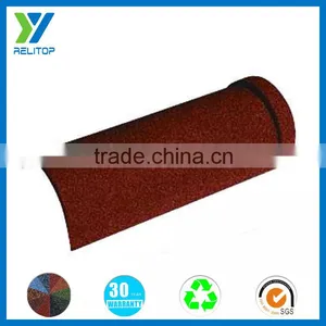 Stone Coated Circular Hip Ridge Tile for Roof Tile thumbnail-1