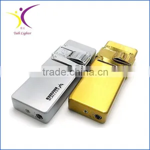 Metal Fashion Lighters Cigar Torch Electronic Cigarette Lighter Circuit With Logo thumbnail-1