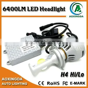 6400LM Car Led Headlight Bulb H4 Hi/Lo thumbnail-1