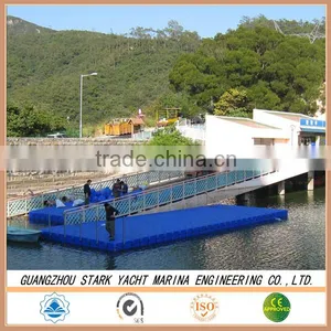 Floating Dock Part Pontoon Platform With Decking thumbnail-1