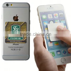 Adhesive Microfiber Cleaning Sticker for Mobile as Promotional Items thumbnail-6