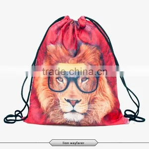 Custom Printing 300D Cheap Fashion Draw String Bag thumbnail-2