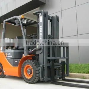 Made in China 2 Ton LP Gas Engine Forklift Trucks for Sale With Chinese Gasoline Engine thumbnail-4