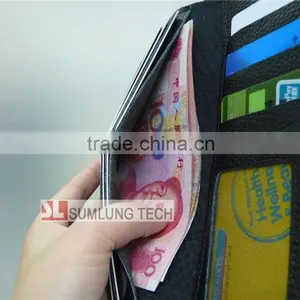 RFID Blocking Wallet PROTECTS Your Credit Card, ID Card, Passport From Identity Theft and Electronic Pick Pocketing. thumbnail-3