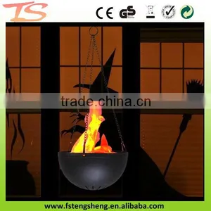 Wedding Decoration Hanging Lamps Flame Effect, Fabric Flame Lamp thumbnail-1