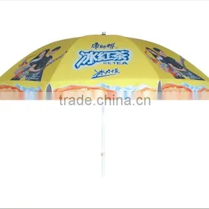 Business Promotional Beach Umbrella Wholesale thumbnail-1