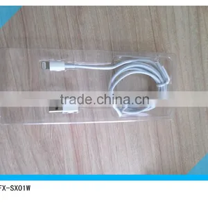 TPE Soft Charging Cable 8pin Data Transmit and Charging USB Cable, Compatible for Iphone5/5s/5c/ipad4/mini thumbnail-1
