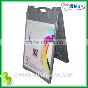 Pavement Water Base Banner Stand, Double Side Heavy Display Poster Frame thumbnail-1