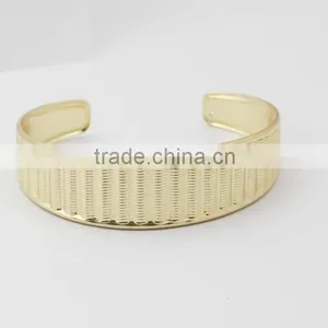 Fashion 316L Stainless Steel Gold Cuff Bangle 2016 thumbnail-4