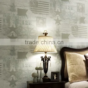 Fabric Wallpaper Leaf Design Waterproof Wallpaper thumbnail-4