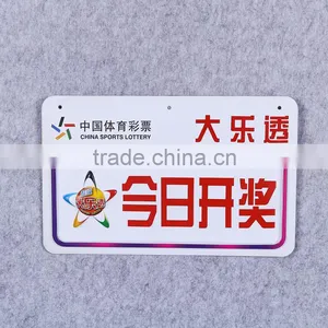 Custom Shape UV Printed Plastic Card 3d Pvc Card Blister Wall Poster for Advertising thumbnail-1