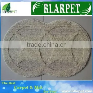 Modern Promotional 3 Piece Bath Rug Sets thumbnail-1