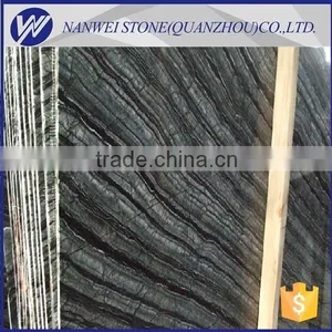 Brown Wood Grain Superior Business Hall Floor Ancient Grey Marble Tiles thumbnail-1
