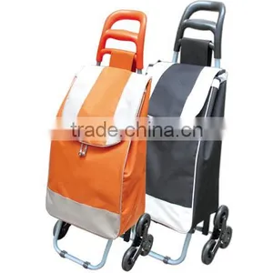 Three Wheels Climbing Stairs Folding Shopping Trolley Cart Bag thumbnail-1