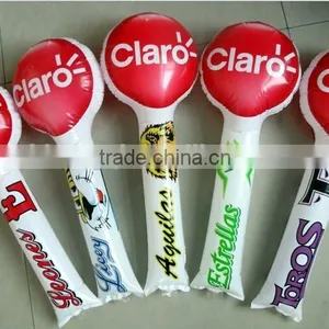 Round Head Plastic Cheering Ballon Sticks thumbnail-1