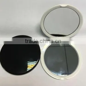 Promotional Round Compact Mirror With 2X Magnifying Double Sides thumbnail-5