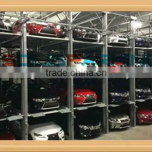 High Density Design Perfectly Suitable for Car Storage Purpose Hydraulic Smart Multi-stacker Parking System thumbnail-1