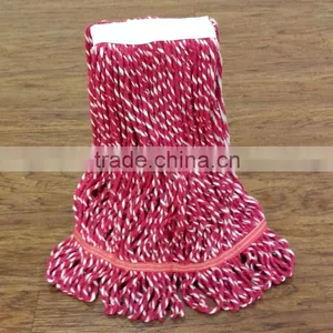 Looped Ends Cleaning Cotton Floor Mop thumbnail-1